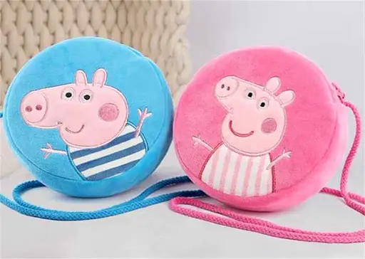 Сумочка Герой Свинка Пеппа, 1 відділення, застібка, регульований ремінець, 21x4x20 см, M18428 (В асортименті) - фото 4