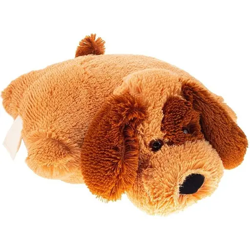 Подушка собачка Alina Кулька 55 см жовта