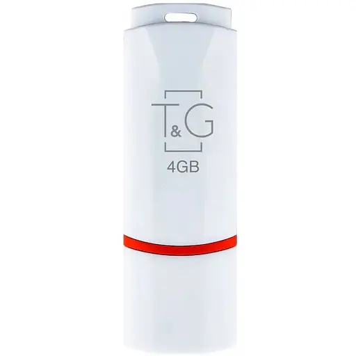 Флеш накопитель USB 4Gb T&G Classic белый USB 2.0 (TG011-4GBWH) - фото 1