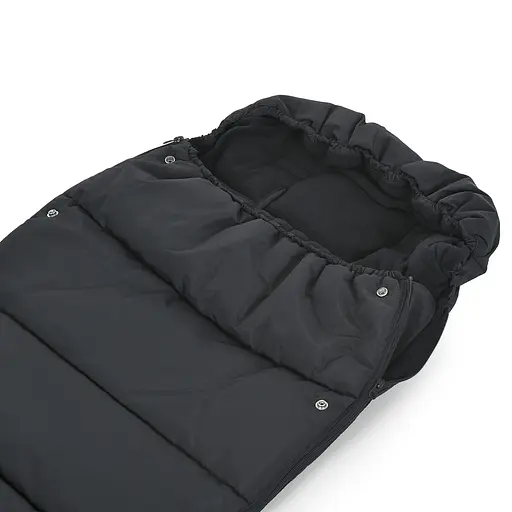 Дитячий конверт у коляску El Camino ME 1131 Footmuff Plus Reflective Black захист від вітру, вологи та холоду - фото 3