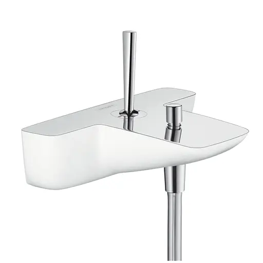 Смеситель для ванны Hansgrohe PuraVida 15472400 Белый - фото 1