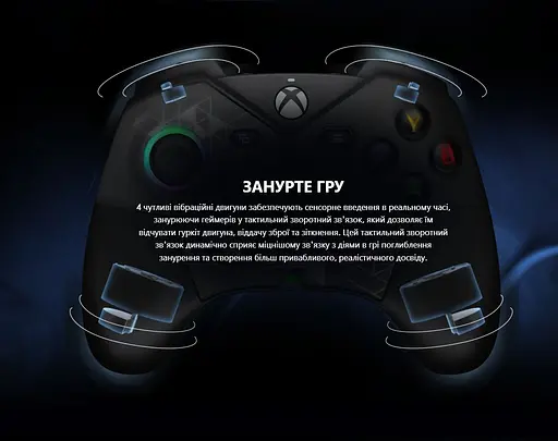 Геймпад джойстик для смартфона, ПК, Xbox MSI FORCE W PRO WIRELESS Black - фото 9