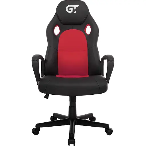 Геймерське крісло GT Racer чорне з червоним (X-2640 Black/Red) - фото 1