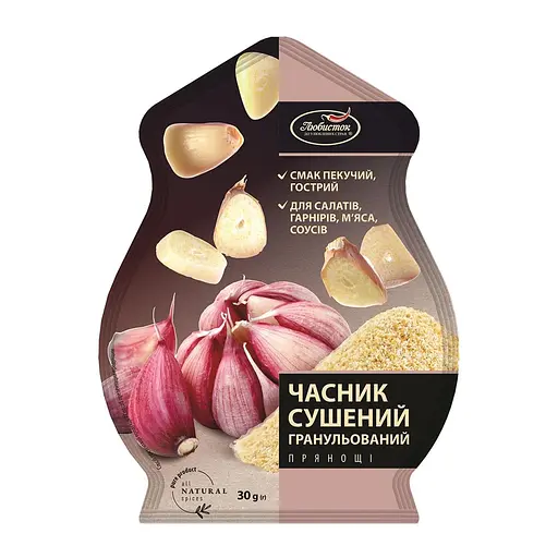 Часник сушений Любисток гранульований 30 г