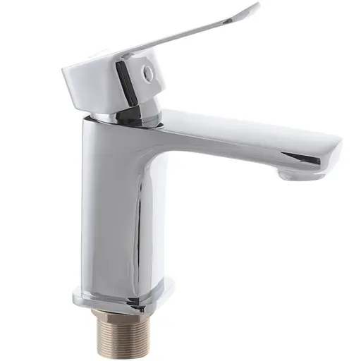 Смеситель для умывальника Cron Kubus 001 CR0195 Хром - фото 2