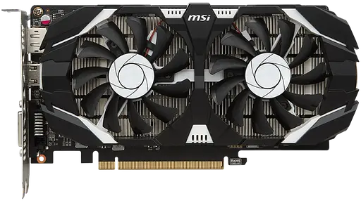 Видеокарта GeForce GTX 1050 Ti 4GB MSI OC (GTX 1050 Ti 4GT OC) Б/У - фото 2