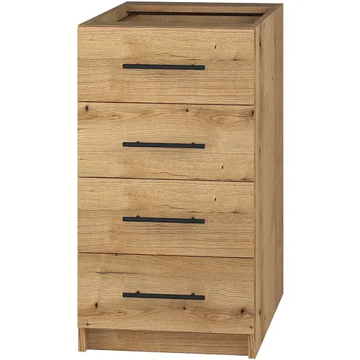 Тумба під стіл ОП-404 Orange-Line 400х600х734 Дуб Евок прибережний