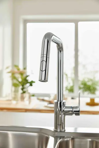 Смеситель для кухни Grohe Eurosmart 30619000 Хром - фото 7