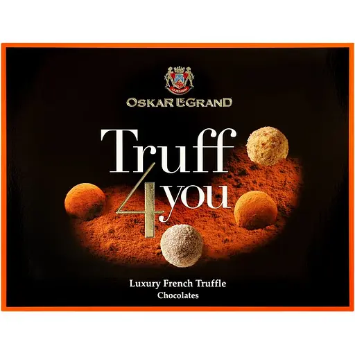 Уцінка.  Цукерки Oskar Le Grand Truff 4 You 200 г - фото 1
