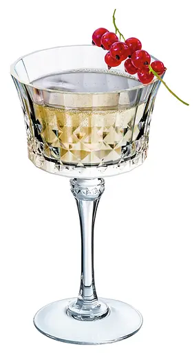 Набір келихів для шампанського та коктейлів CD'A Lady Diamond 4 шт 230 мл (X1718) - фото 2