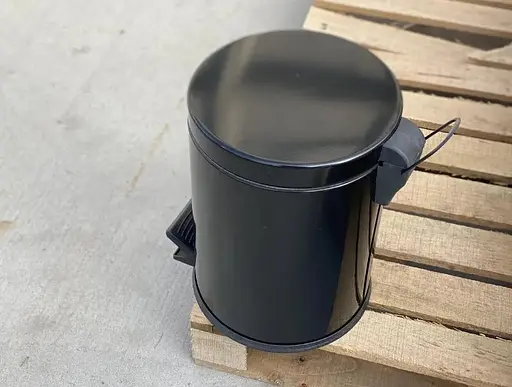 Відро для сміття з педаллю Mertinox 5 л Чорний 4501.2028S.430.05  - фото 3