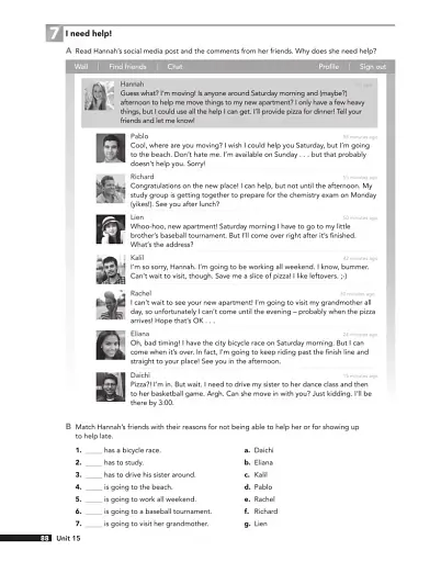 Interchange (5th Edition) 1. Workbook - фото 5