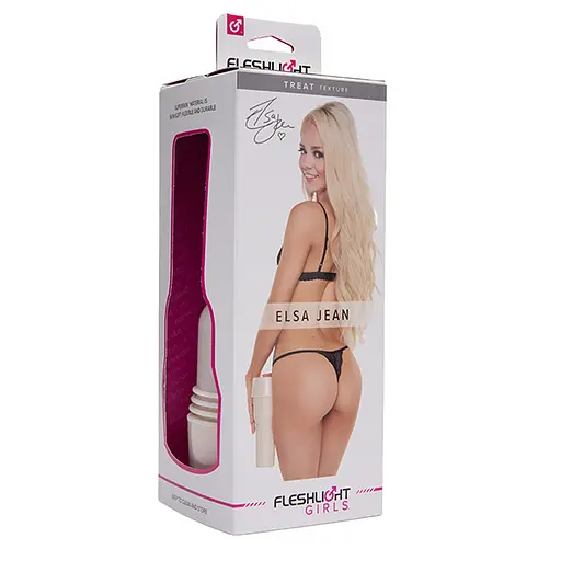 Реалістичний мастурбатор Fleshlight Elsa Jean Treat тілесний - фото 8