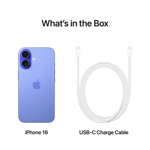 Смартфон Apple iPhone 16 128GB UltramarineModel A3287 (Grade Q) Seller Refurbished - фото 8