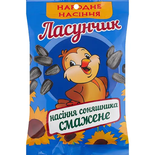 Насіння соняшника Ласунчик смажене 95 г