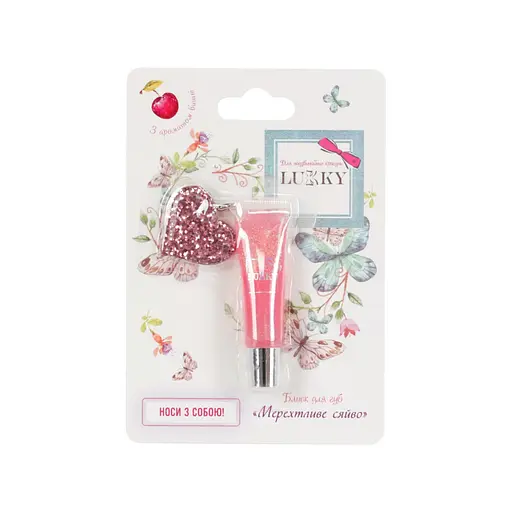 Детский блеск для губ Мерцающее сияние T18883 нежно-розовый - фото 2