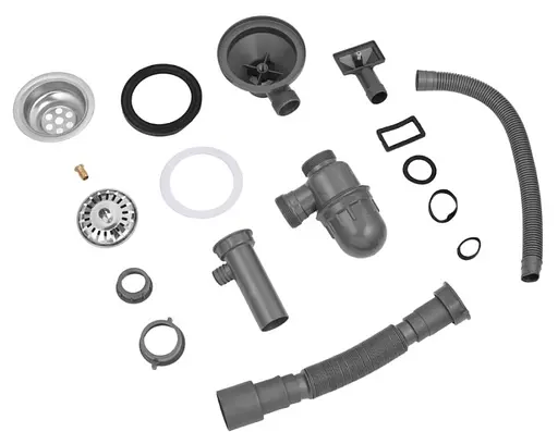 Кухонная мойка Kroner KRP Satin - 7848 (0,8 мм) (CV022789) - фото 8