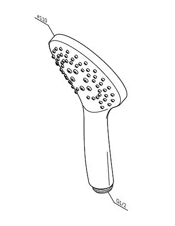 Ручна лійка AM.PM Gem (F0290100) - фото 3