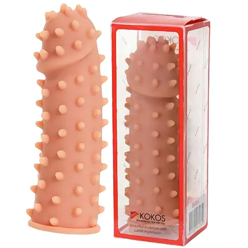 Насадка на пенис Kokos Extreme Sleeve ES-03 14.7 см телесный - фото 3