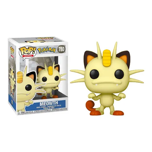 Фигурка Funko Pop Фанко Поп Покемон Мяут Pokemon Meowth 10 см FP P 780 - фото 1