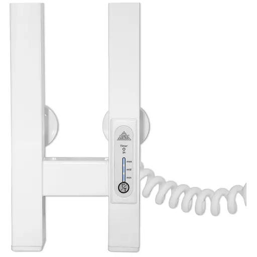 Електрична рушникосушарка Laris Зебра Дует ЧФ3 80x1200 Е права R3 77700089, Білий, Праве, Електронний - фото 5