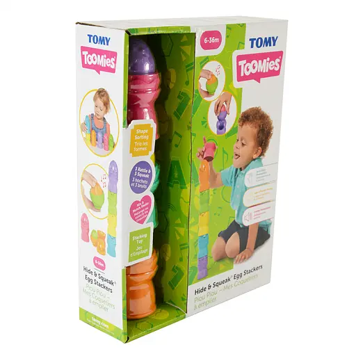 Игровой набор Tomy Toomies Пирамидка из яиц-пищалок (124639) - фото 5