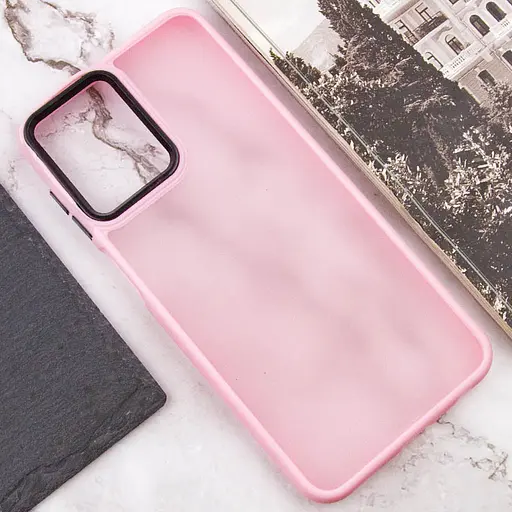 Чохол TPU+PC Lyon Frosted для Motorola Moto G14 Pink - фото 4