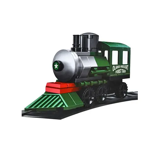 Детский конструктор "Поезд" CD8194-2, 87 деталей