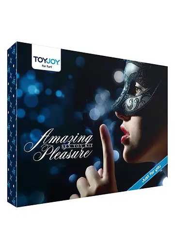 Набір секс-іграшок Toy Joy Amazing Pleasure Sex Toy Kit 10 шт. чорний - фото 2