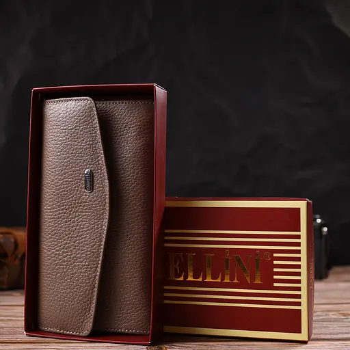 Кожаный женский кошелек Canpellini 18х9х1 см acs0025548 - фото 8