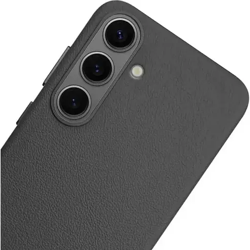 Чехол Epik Leather Case для Samsung Galaxy S25 Black AAA [133777] - фото 3