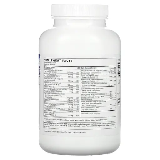 Витамины и минералы Thorne Advanced Nutrients, 240 капсул - фото 2