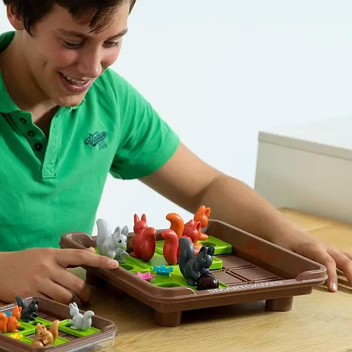 Настільна гра Smart Games Вперед, за горіхами! XXL Squirrels Go Nuts XXL - фото 5