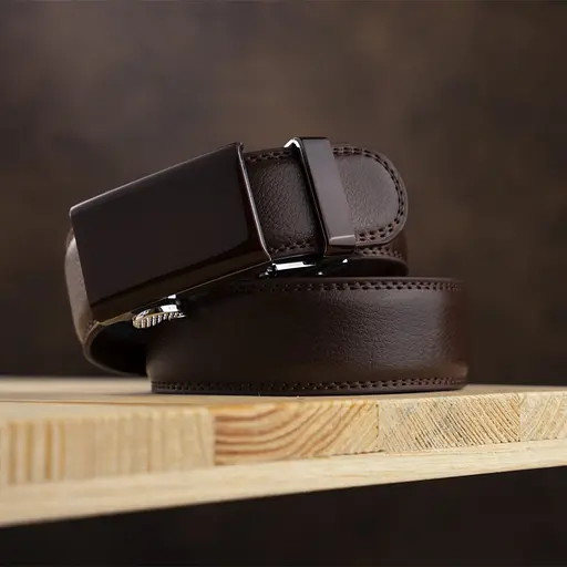 Ремінь шкіряний Vintage чоловічий 115х3 см acs0014907 - фото 4