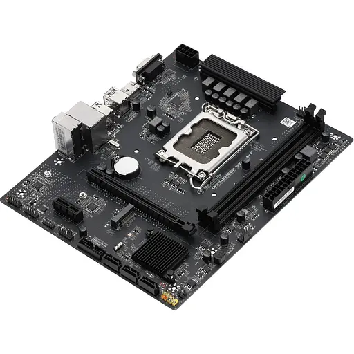 Материнская плата Maxsun LGA1700, Challenger B760M-F, B760, 2xDDR4, Int.Video (CPU), 3xSATA3, 1xPCI-E 16x 4.0, 1xPCI-E 1x, 1xM.2 4.0, GbE, 2xUSB3.2/4xUSB2.0, VGA/HDMI, MicroATX (MS-Challenger B760M-F) - фото 5