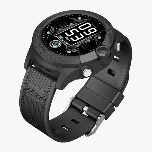 Детские смарт-часы-телефон Lemfo D36 с GPS и поддержкой 4G и влагозащитой Черный - фото 4