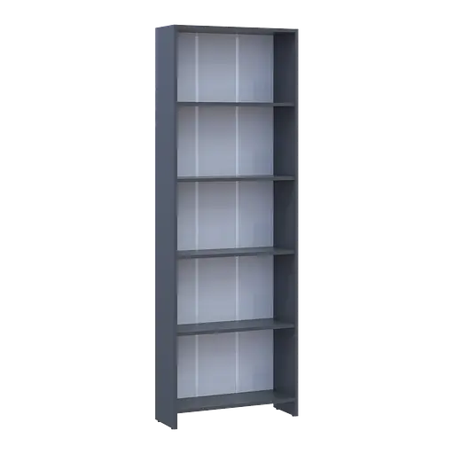 Етажерка Велика Doros Графіт 61х22х180 (41516053) - фото 2