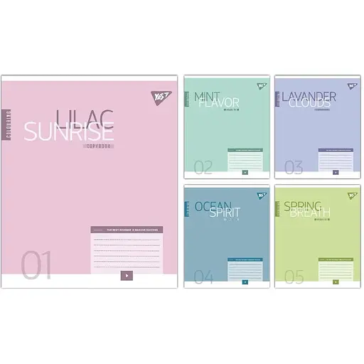 Зошит учнівський "Colouring" Yes 767969 60 аркушів Різнокольоровий 1 шт. в асортименті - фото 1