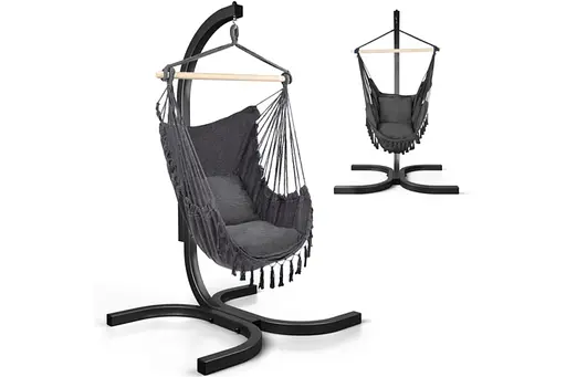 Підвісне крісло K-Sport KSOZ025C чорне (KS-411) - фото 4