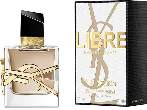 Оригинал Yves Saint Laurent Libre Flowers & Flames 30 мл парфюмированная вода - фото 1