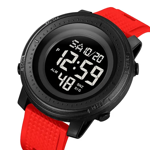 Наручний годинник чоловічий 2215RD Red Skmei acs0030140 - фото 2