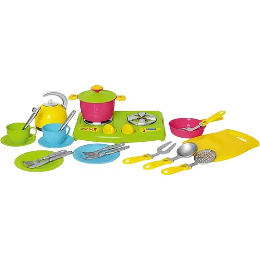 Кухонный набор Technok Toys ТехноК 8 (2407), 23 предмета, в кейсе