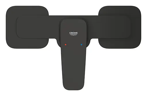 Смеситель для душа с душевым гарнитуром Grohe Cubeo 1018252430 Черный матовый - фото 8