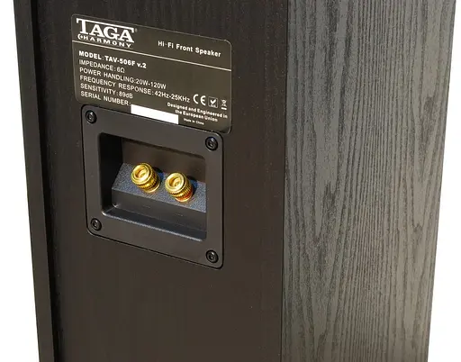 Напольная акустика TAGA Harmony TAV-506F v.2 Black - фото 3