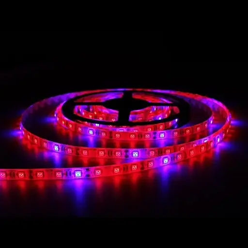 Светодиодная фитолента влагозащищенная Brille 12V 12W 60SMD 5050 18LM IP65 1m (LM870) 9350095 - фото 2