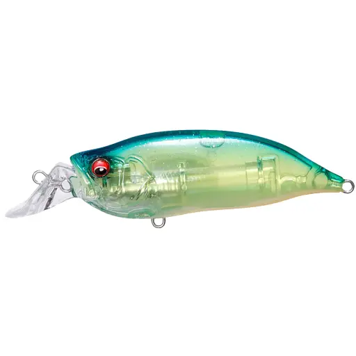 Воблер Megabass I x I Shad Type-R SF 57mm 7.0g Skeleton Blue Back Chart