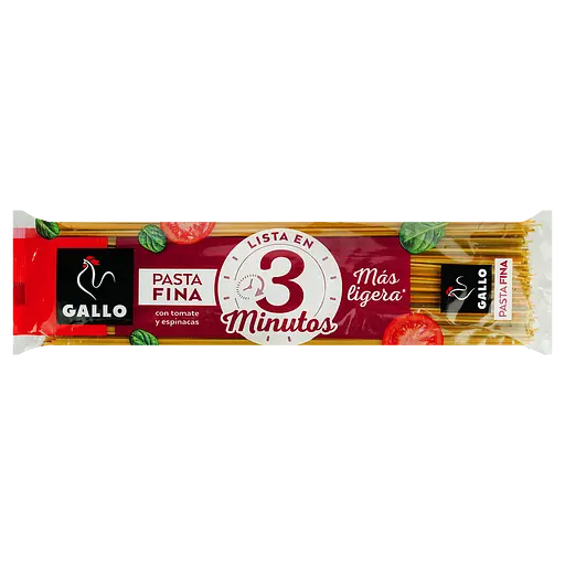 Макаронные изделия Gallo Spaghetti Pastafina с томатами и шпинатом 400 г