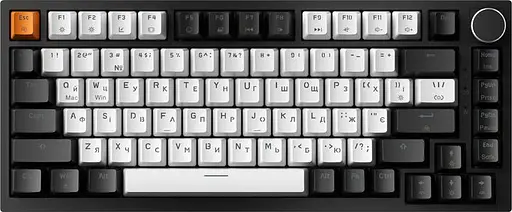 Клавіатура магнітна дротова GamePro Asgard Valhalla Max 75% USB Black (MK160B MAX) - фото 2