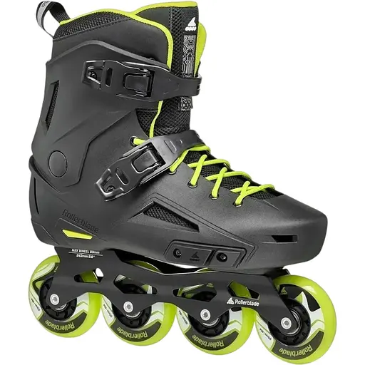 Ролики Rollerblade Lightning 40.5 Black/Lime (1012-07372600-1A1-260)