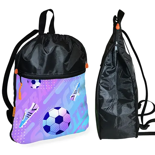 Рюкзак-мішок для взуття, спортивної форми Sport дитяча сумка для змінки з розширювачем (01411)